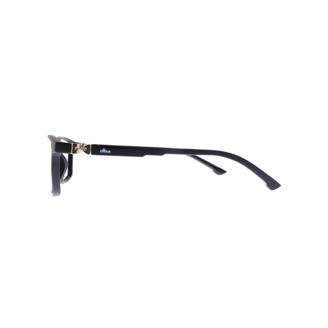 Diba 3339c2 For Men Eyeglasses Square matte black Size 52-17-140