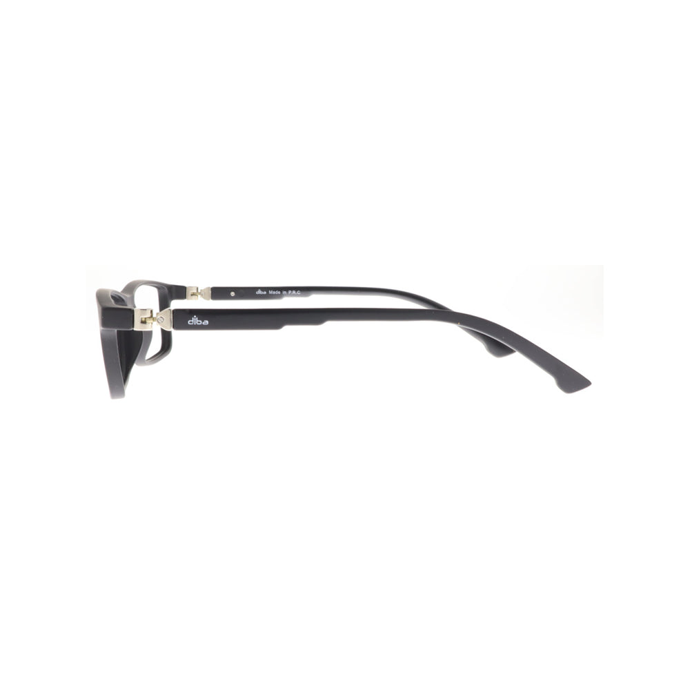 Diba 3340c2 For Unisex Eyeglasses Square matte black Size 49-17-140