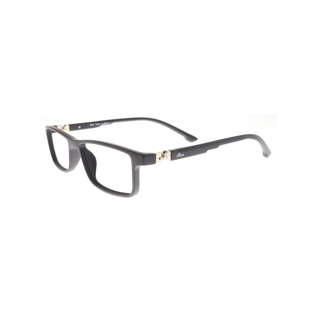 Diba 3340c2 For Unisex Eyeglasses Square matte black Size 49-17-140