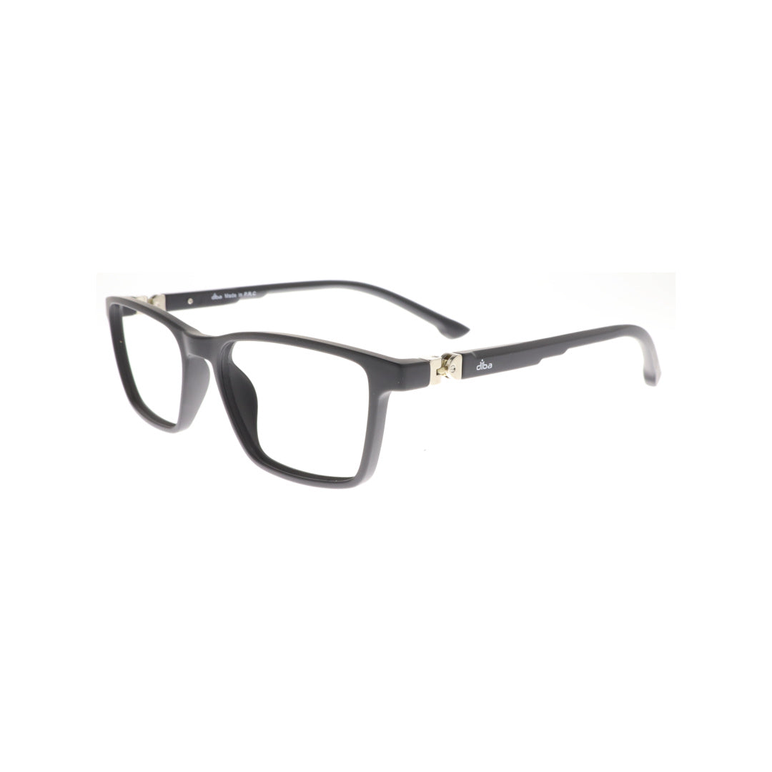 Diba 3341c2 For Men Eyeglasses Square matte black  Size 49-18-135