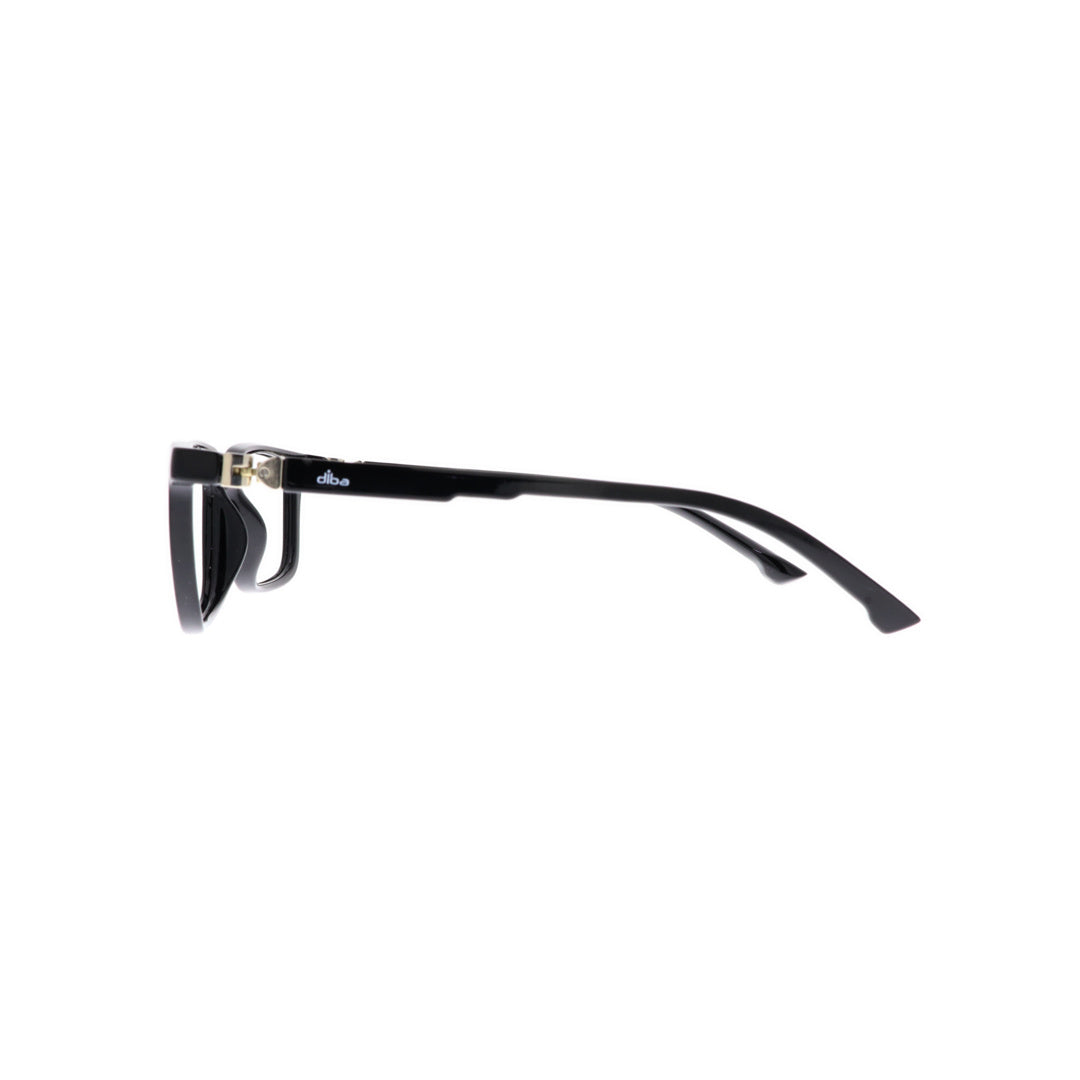 Diba 3342c1 For Men Eyeglasses Rectangle black Size 48-20-135