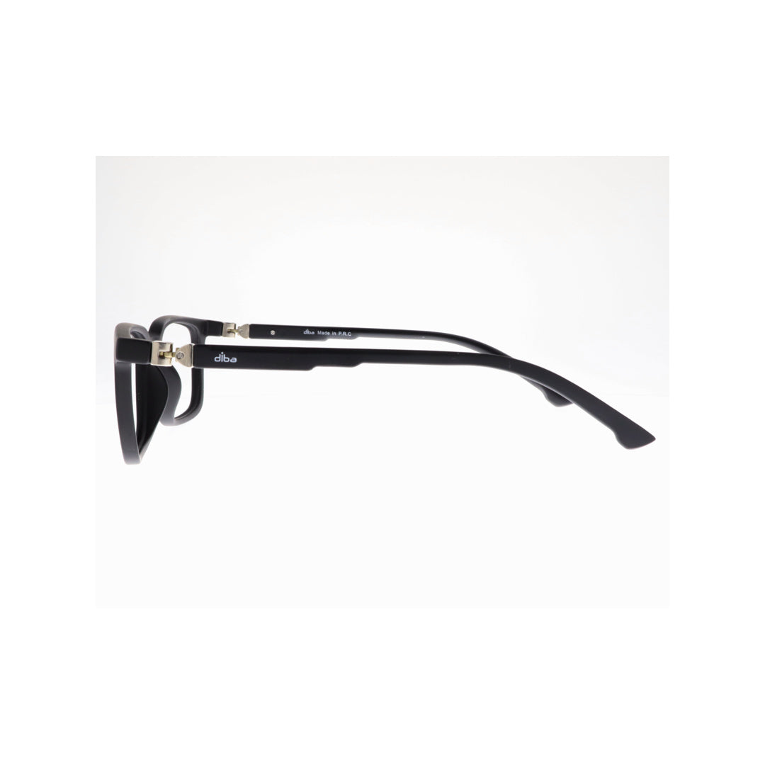 Diba 3342c2 For Unisex Eyeglasses Rectangle matte black Size 48-20-135