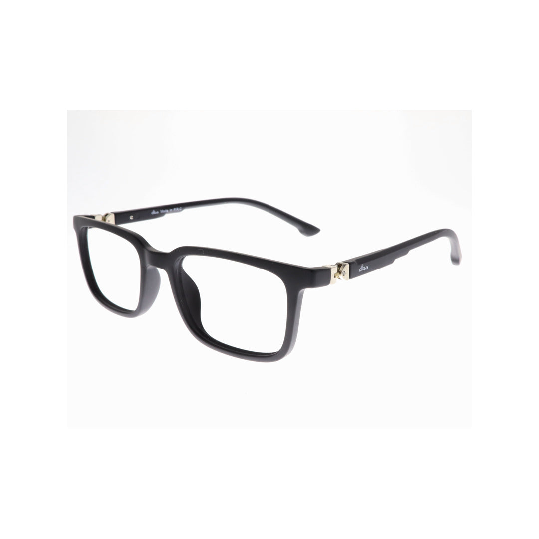 Diba 3342c2 For Unisex Eyeglasses Rectangle matte black Size 48-20-135