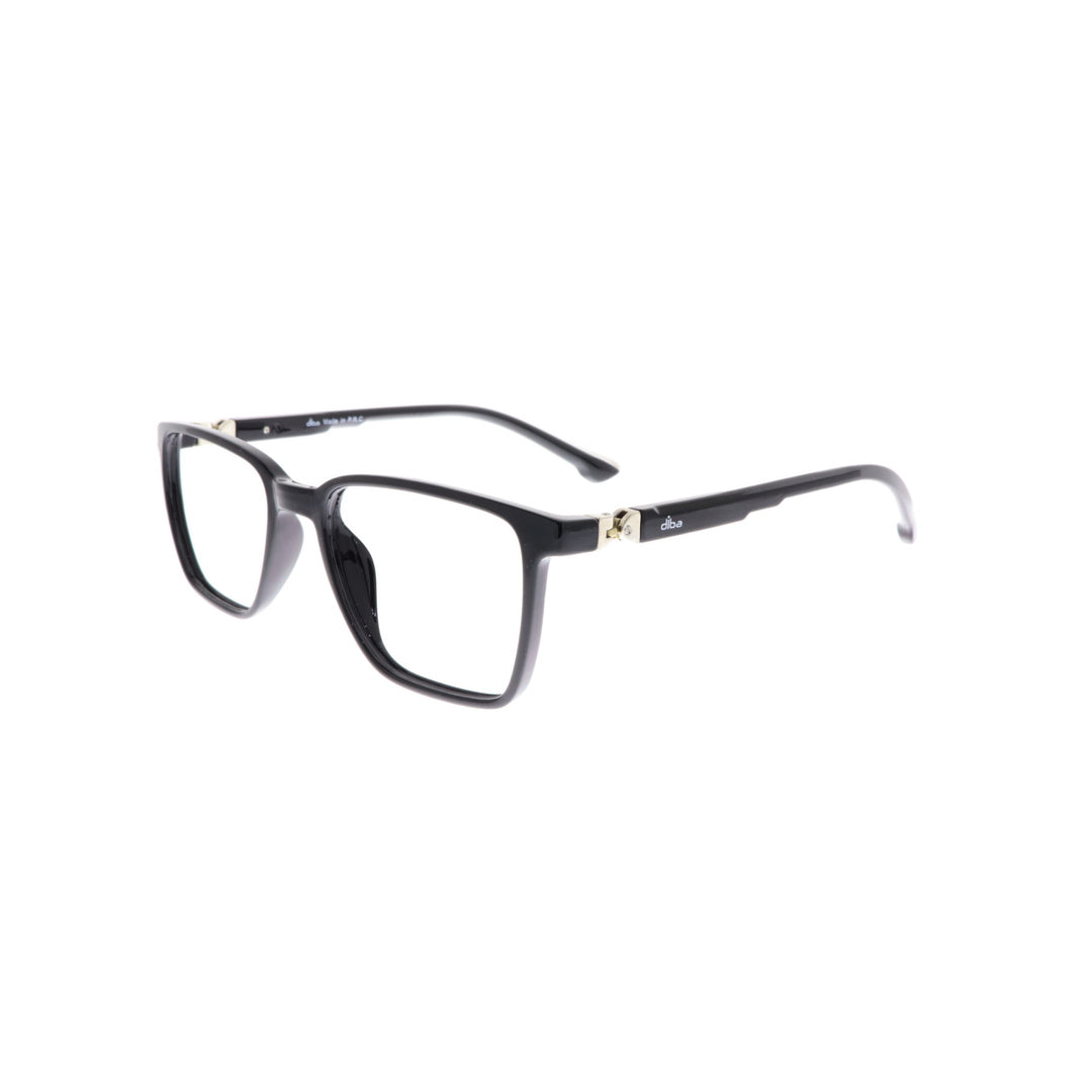 Diba 3343c1 For Men Eyeglasses Rectangle black Size 48-19-135