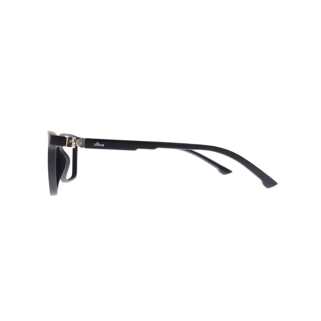 Diba 3343c2 For Men Eyeglasses Rectangle matte black Size 48-19-135