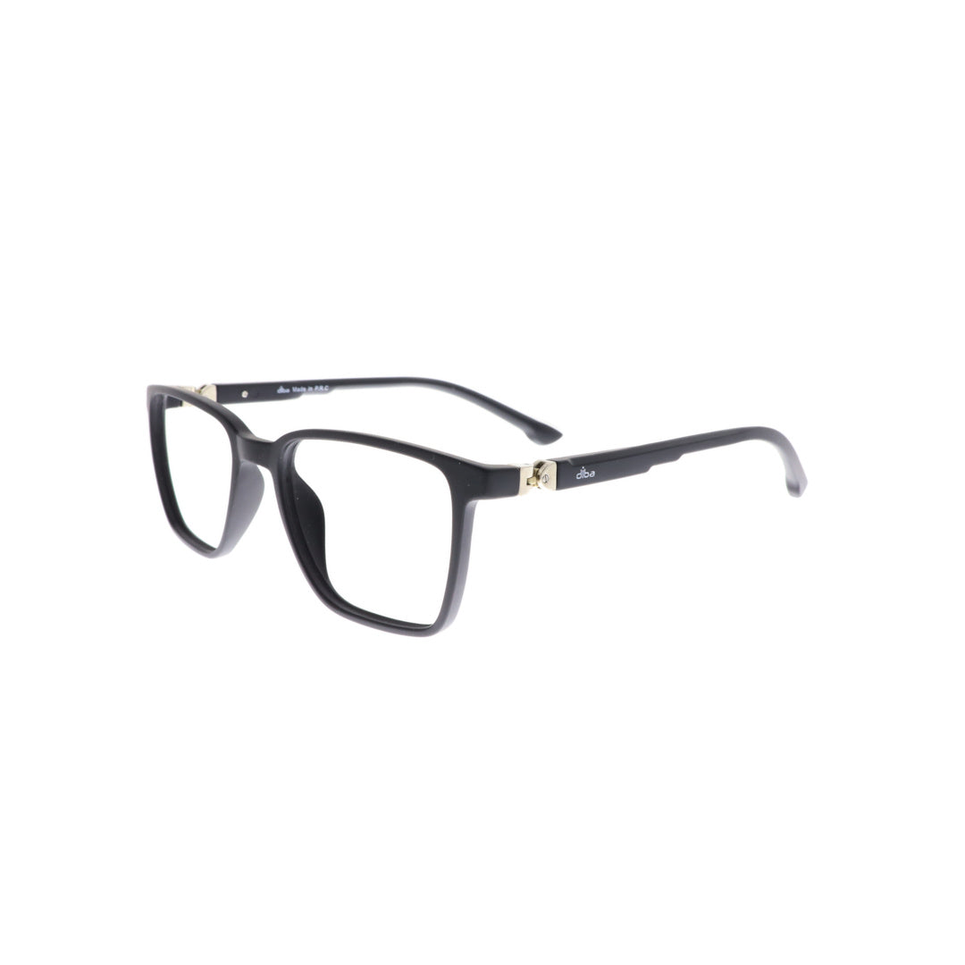 Diba 3343c2 For Men Eyeglasses Rectangle matte black Size 48-19-135