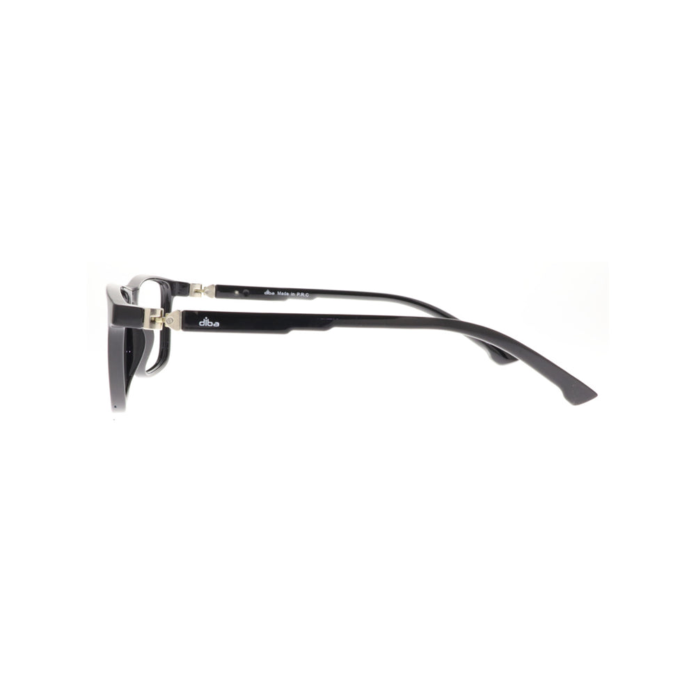 Diba 3344c1 For Men Eyeglasses Square black Size 49-18-135