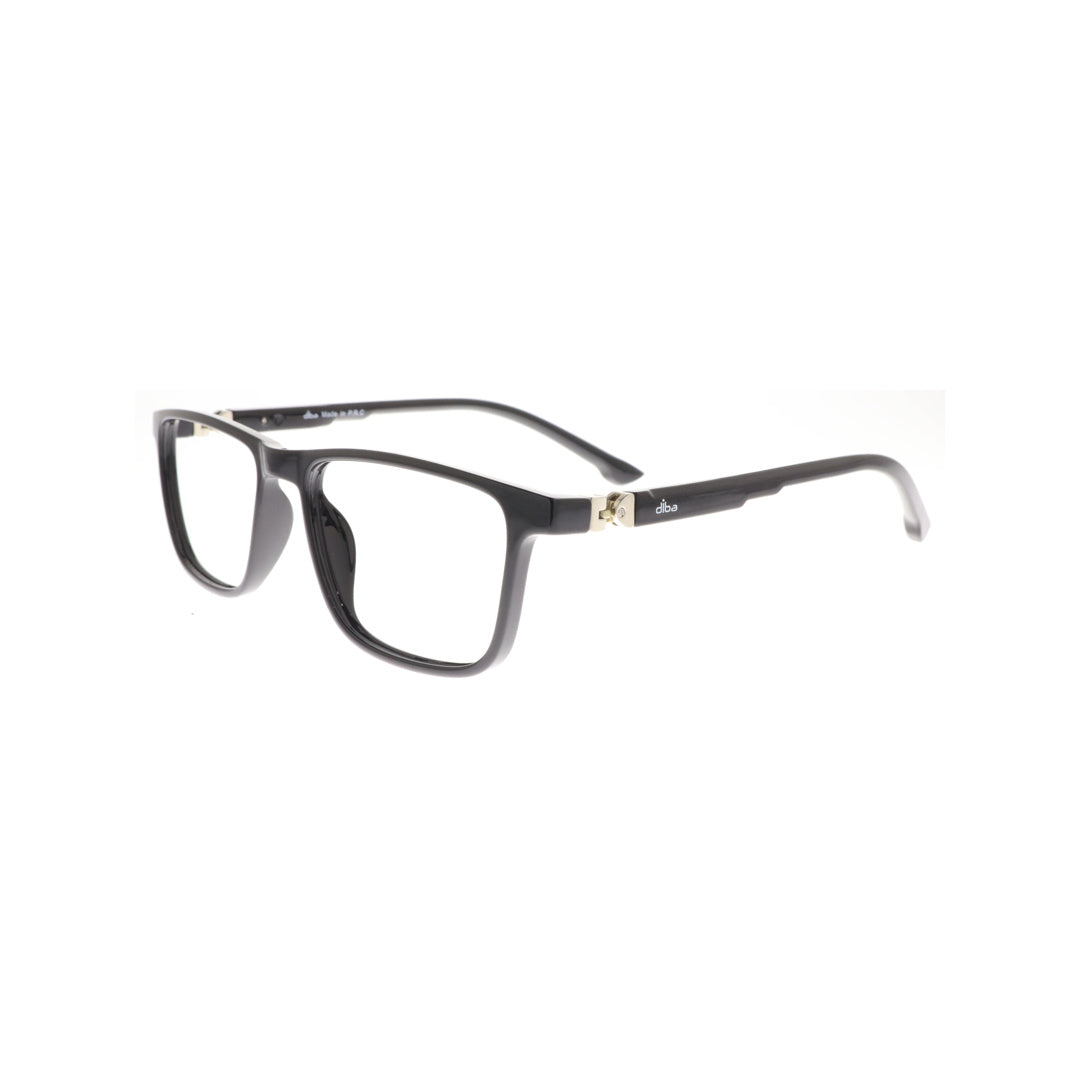 Diba 3344c1 For Men Eyeglasses Square black Size 49-18-135