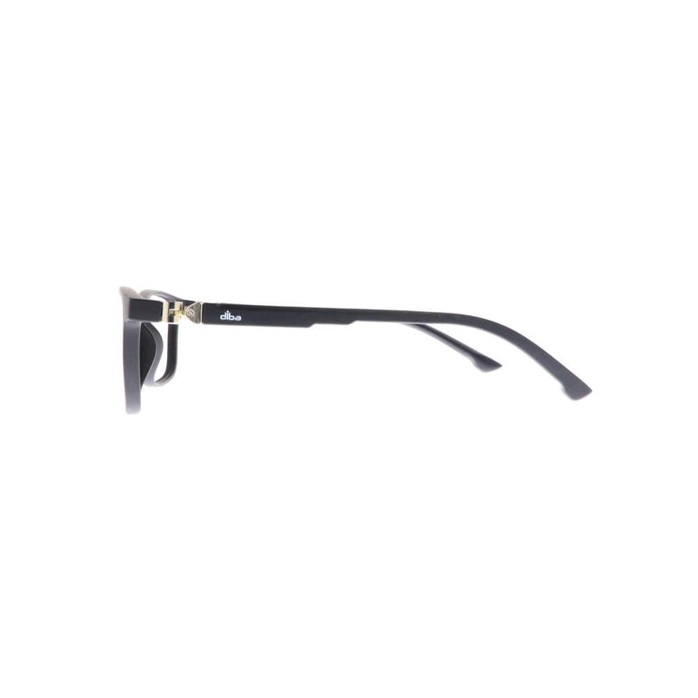 Diba 3344c2 For Men Eyeglasses Square matte black Size 49-18-135