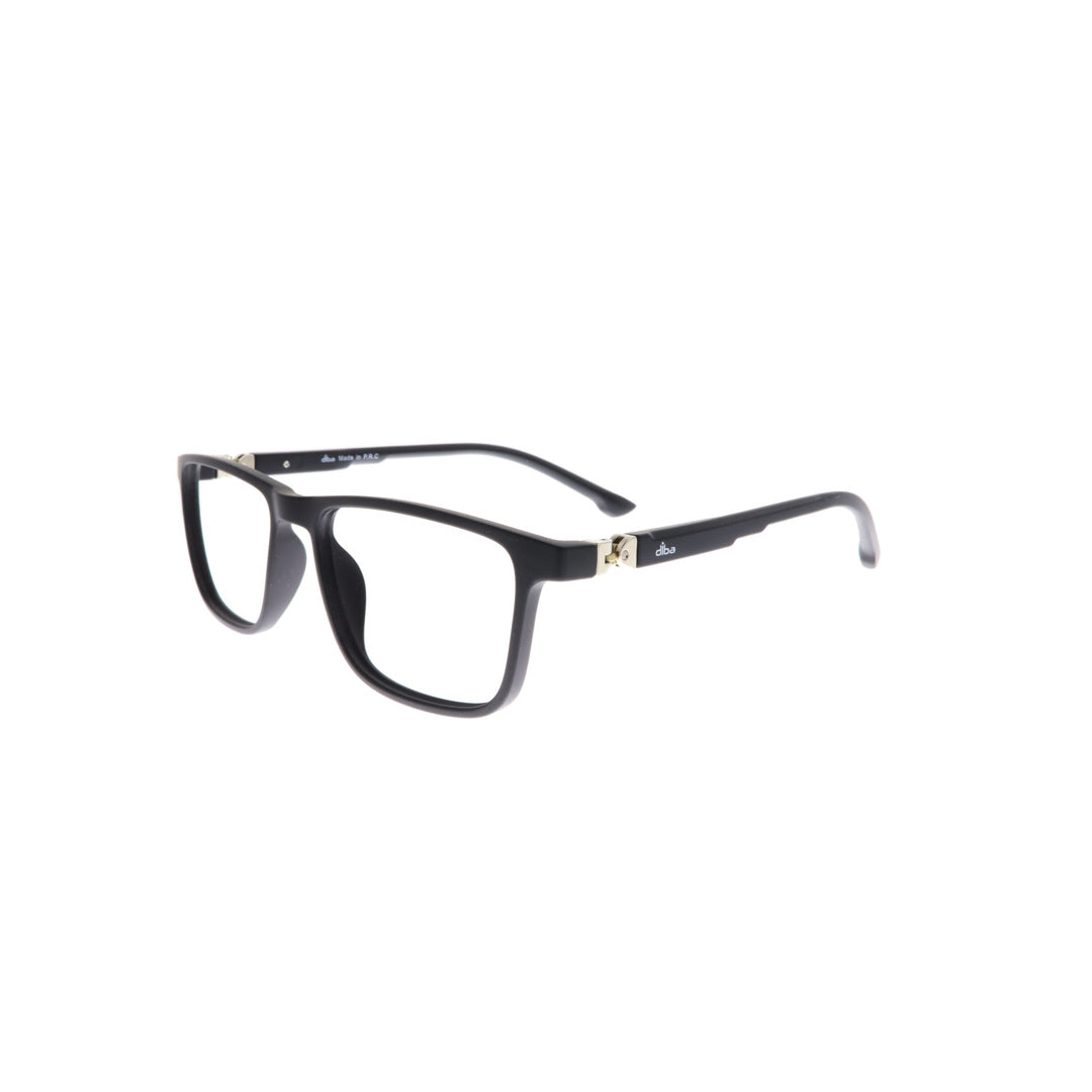 Diba 3344c2 For Men Eyeglasses Square matte black Size 49-18-135