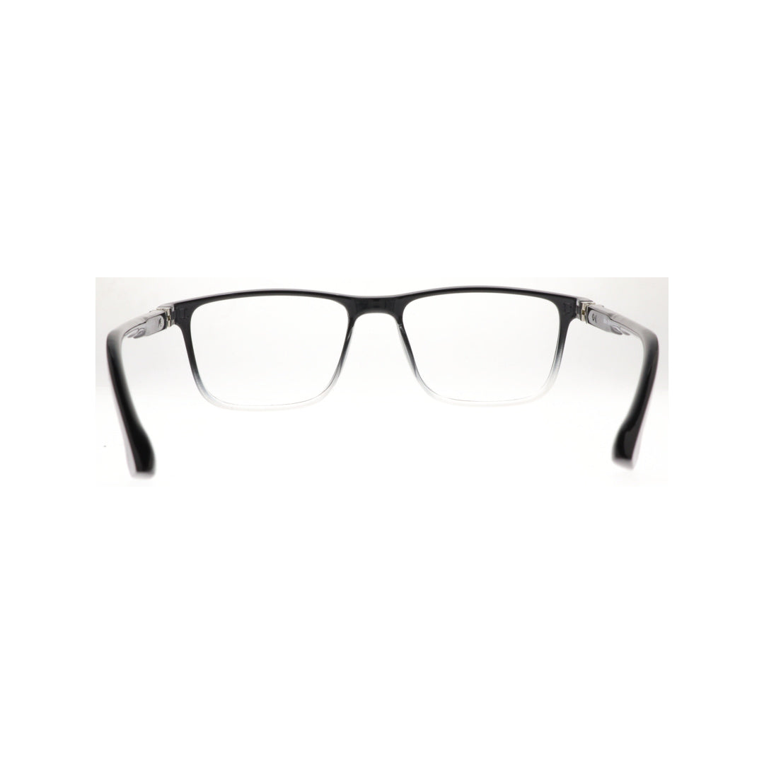 Diba 3344c6 For Men Eyeglasses Square Black to transparent grey Size 49-18-135