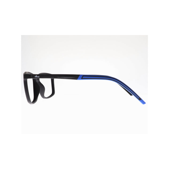 Diba 6001C2 For Unisex Eyeglasses Square MATTE BLACK Size 56-19-146
