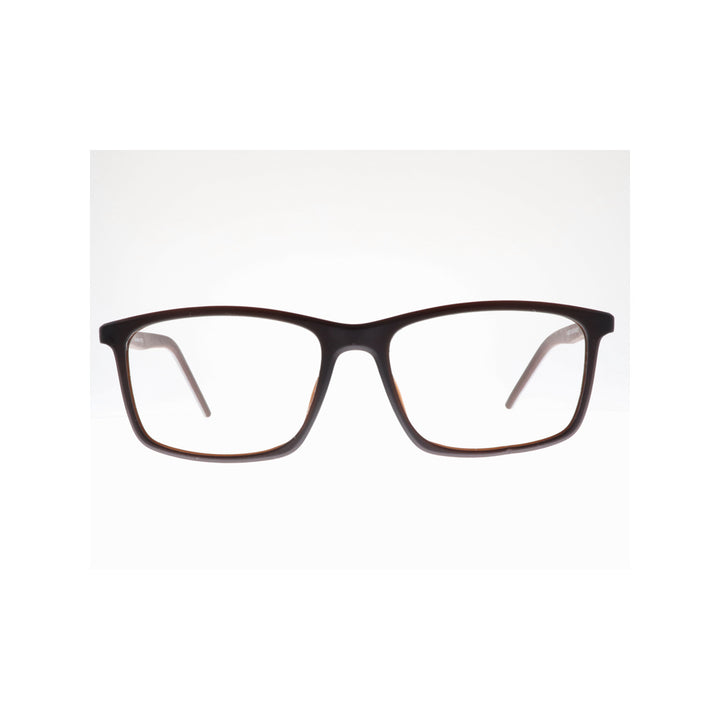Diba 6001C4 For Unisex Eyeglasses Rectangle MATTE BROWN Size 56-19-146