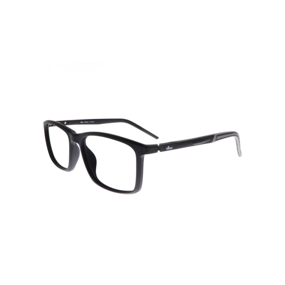 Diba 6001c3 For Men Eyeglasses Square matte black Size 56-19-146