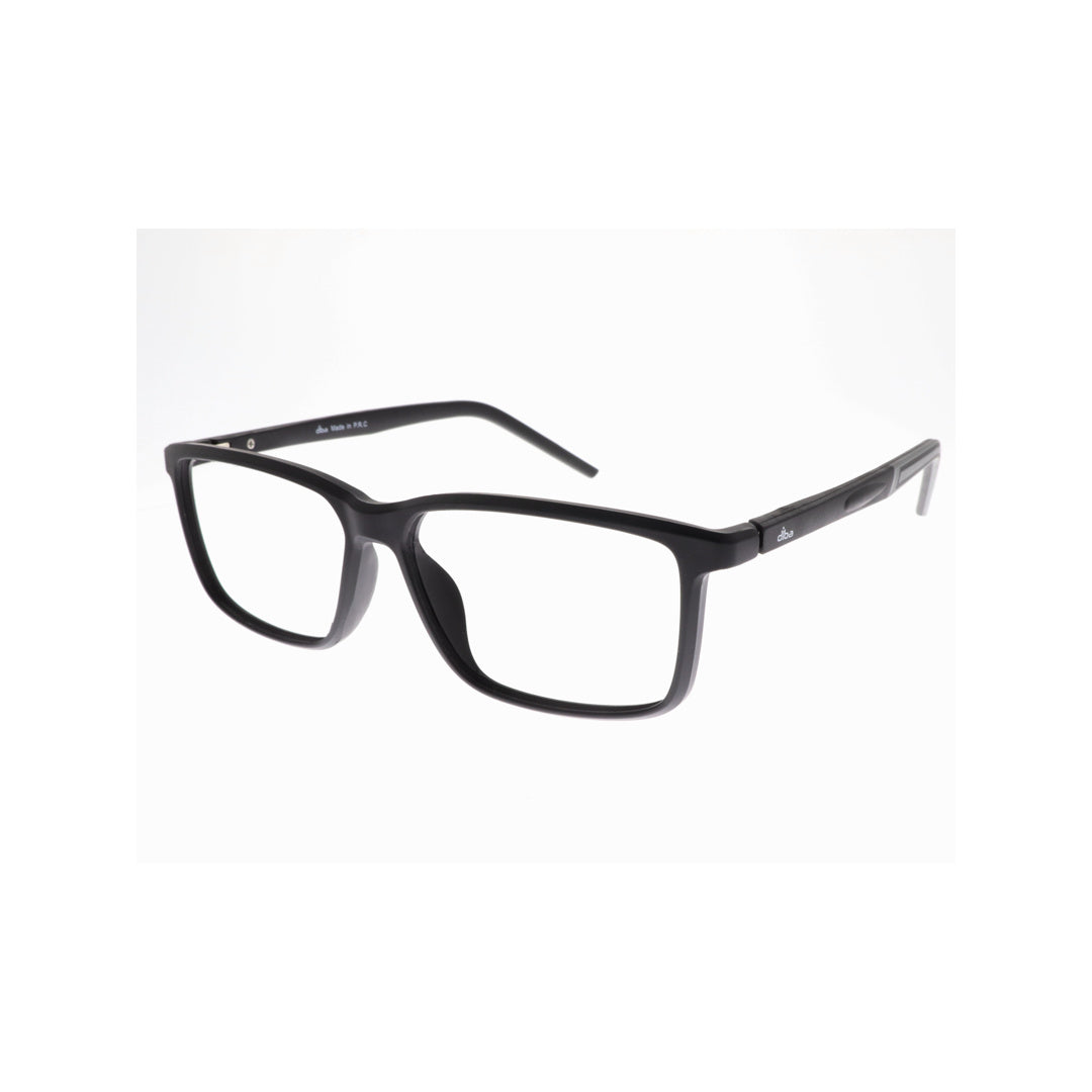 Diba 6002c3 For Unisex Eyeglasses Square matte black Size 55-17-146
