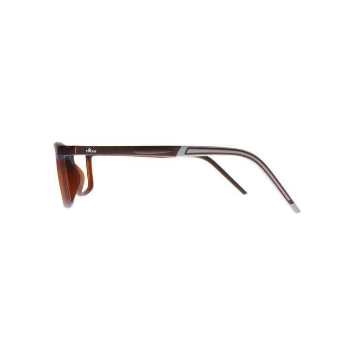 Diba 6002c4 For Unisex Eyeglasses Square dark brown Size 55-17-146