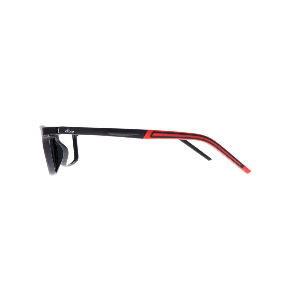 Diba 6004C1 For Unisex Eyeglasses Rectangle BLACK Size 56-18-146