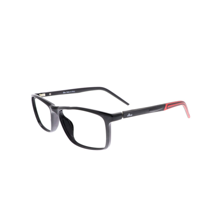 Diba 6004C1 For Unisex Eyeglasses Rectangle BLACK Size 56-18-146