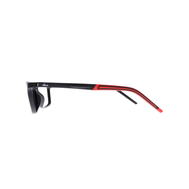 Diba 6004C1 For Unisex Eyeglasses Rectangle BLACK Size 56-18-146