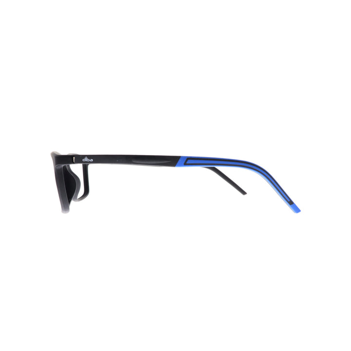 Diba 6004C2 For Unisex Eyeglasses Rectangle MATTE BLACK Size 56-18-146