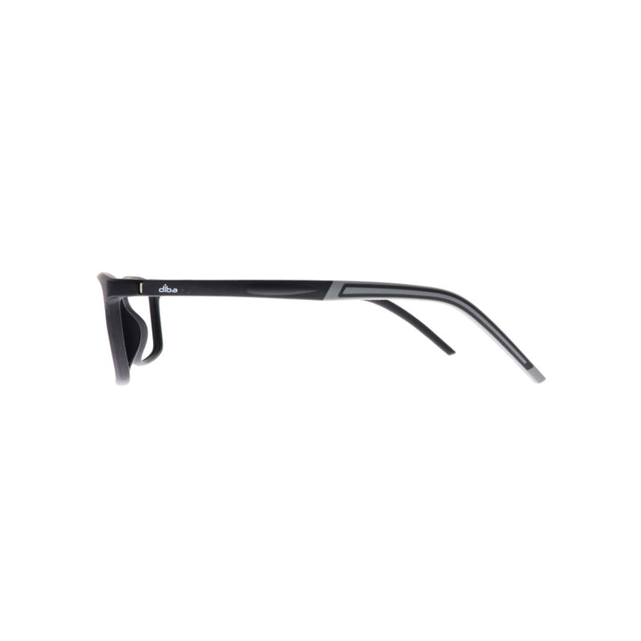 Diba 6004C3 For Unisex Eyeglasses Rectangle MATTE BLACK Size 56-18-146