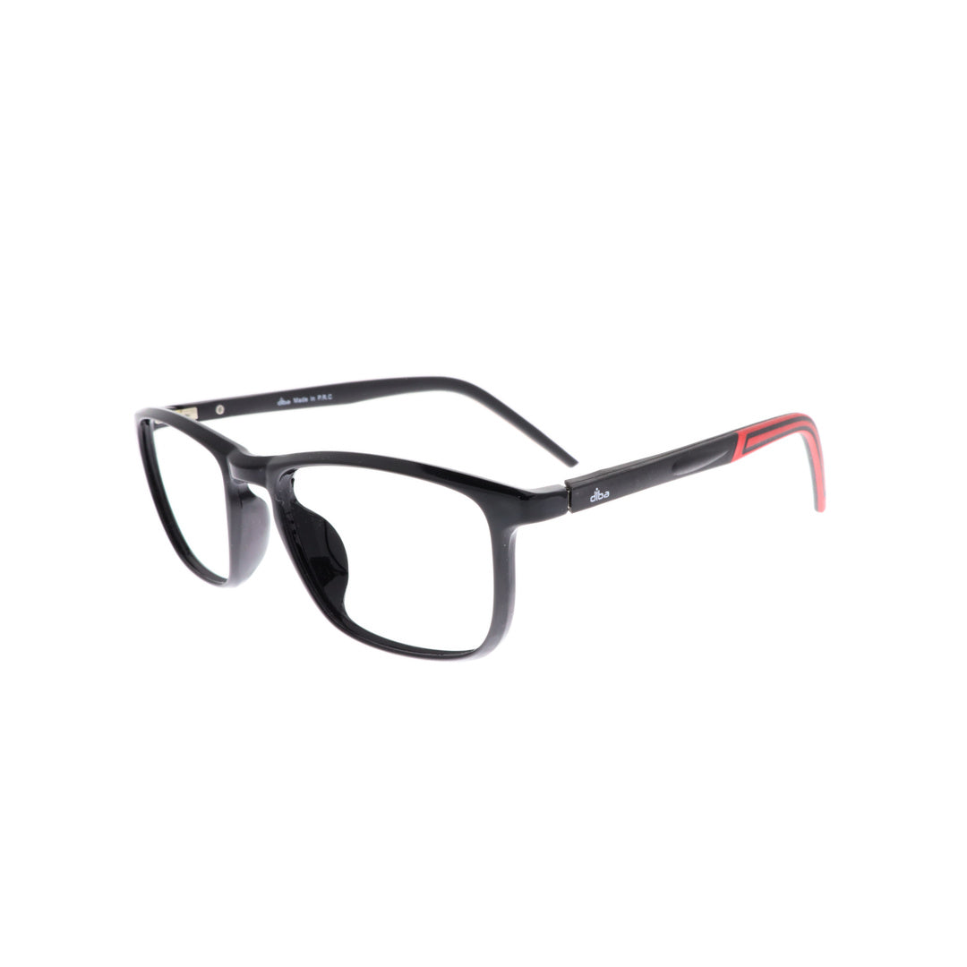 Diba 6005c1 For Unisex Eyeglasses Rectangle matte black Size 51-20-146