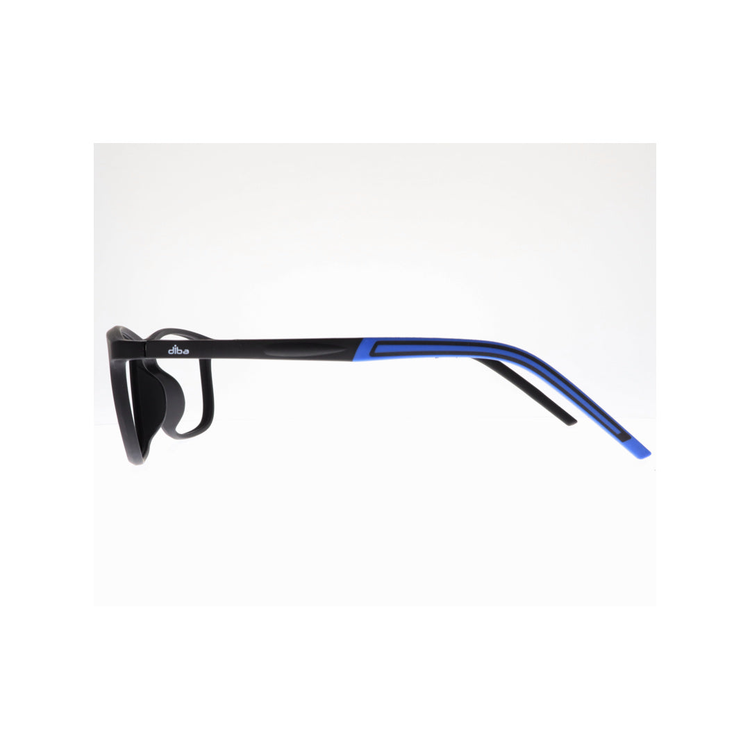 Diba 6005c2 For Unisex Eyeglasses Square matte black Size 51-20-146