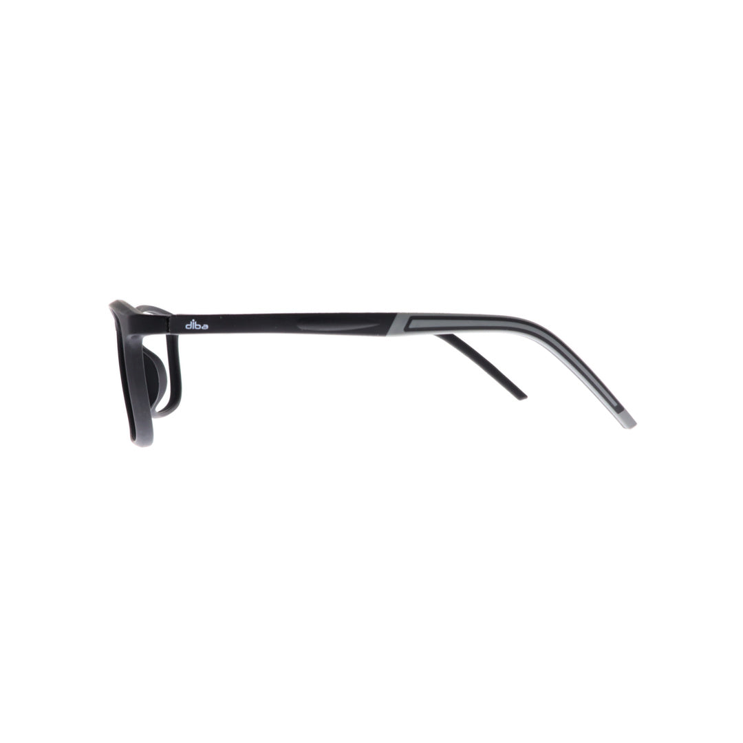 Diba 6005c3 For Unisex Eyeglasses Rectangle matte black Size 51-20-146