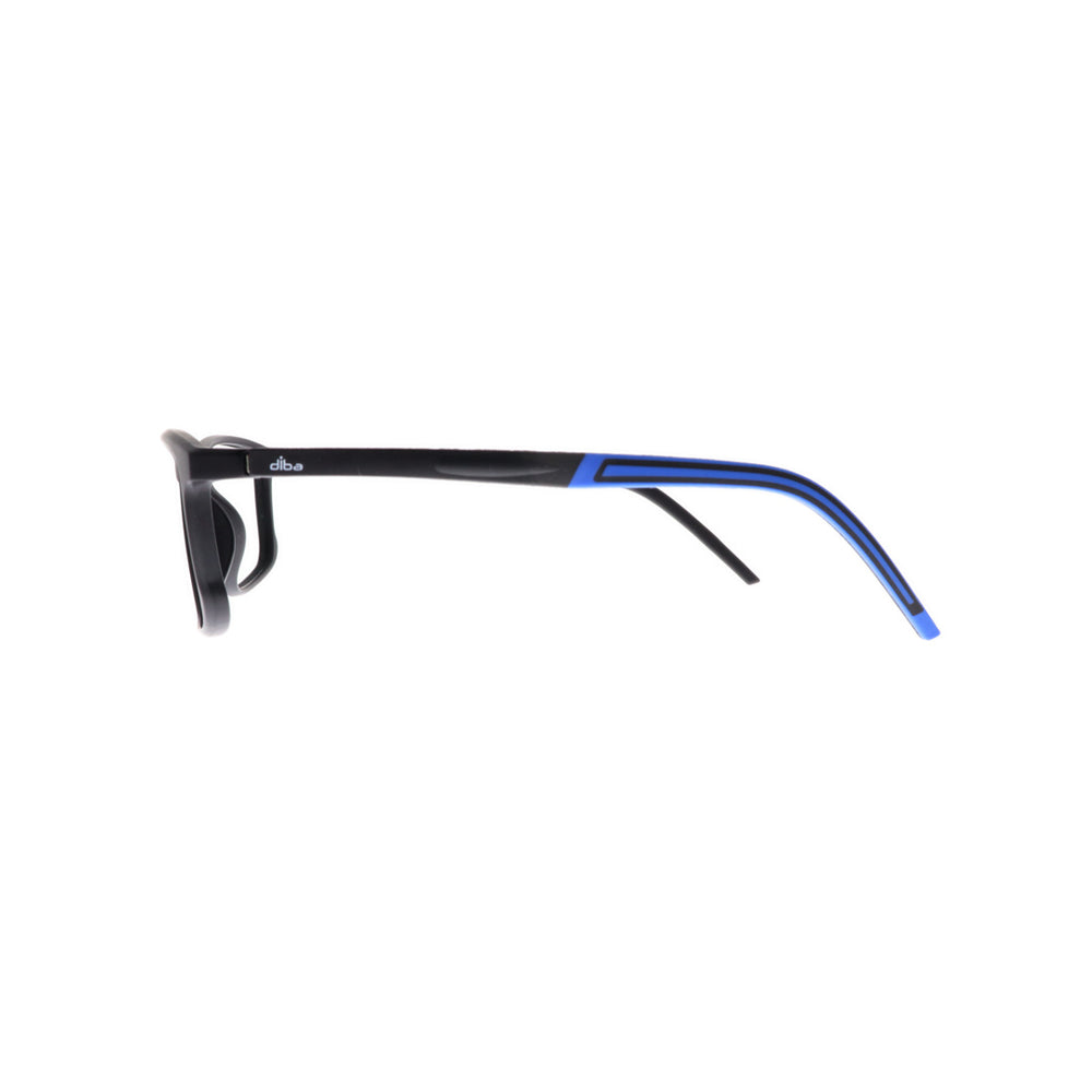 Diba 6006c2 For Men Eyeglasses Square matte black Size 55-22-146