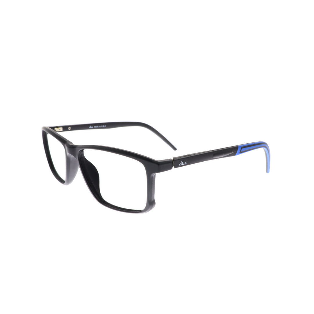 Diba 6006c2 For Men Eyeglasses Square matte black Size 55-22-146