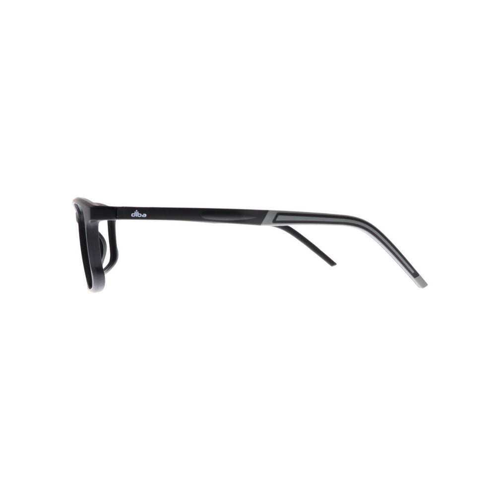 Diba 6006c3 For Men Eyeglasses Square matte black Size 55-22-146