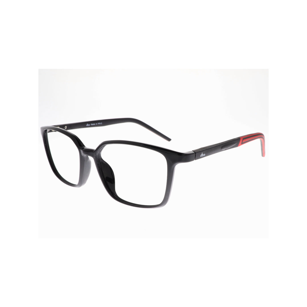 Diba 6007C1 For Unisex Eyeglasses Rectangle BLACK Size 57-19-146