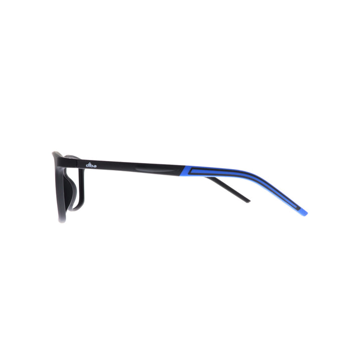 Diba 6007c2 For Unisex Eyeglasses Square matte black Size 57-19-146