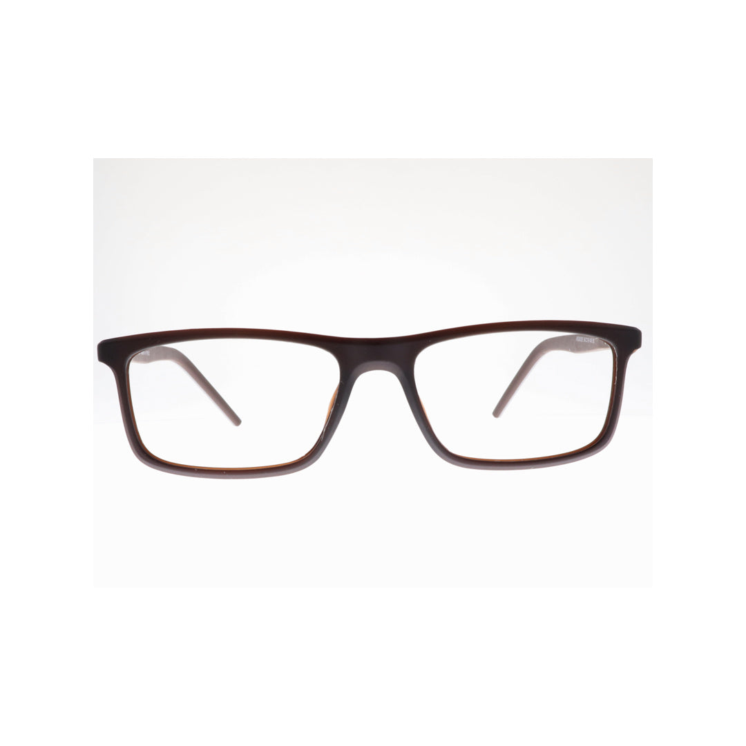 Diba 6008C4 For Unisex Eyeglasses Square MATTE BROWN Size 54-19-146