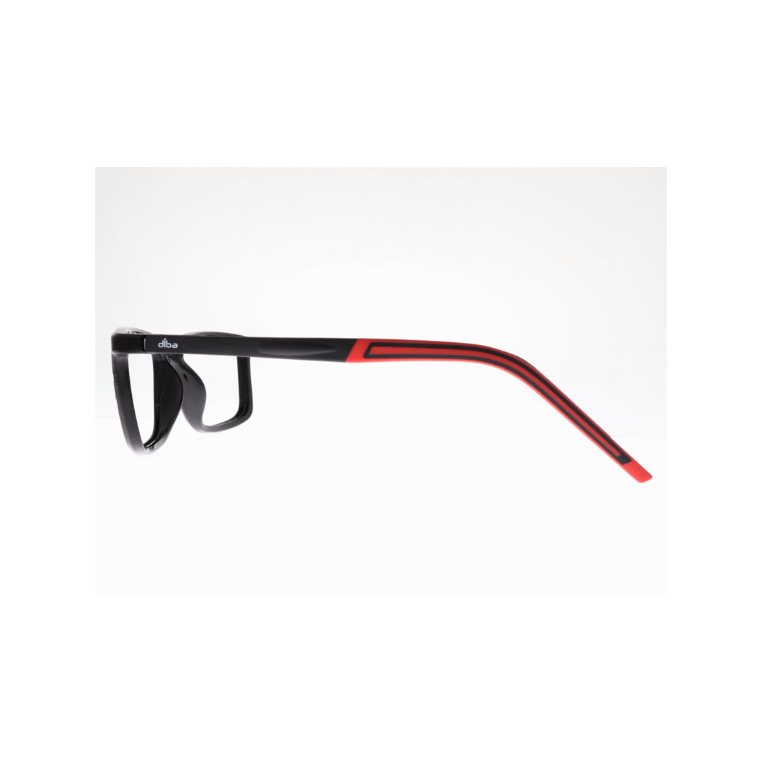 Diba 6008c1 For Unisex Eyeglasses Square black Size 54-19-146