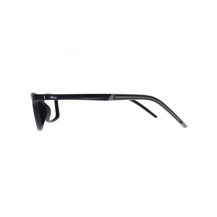 Diba 6008c3 For Men Eyeglasses Rectangle matte black Size 54-19-146