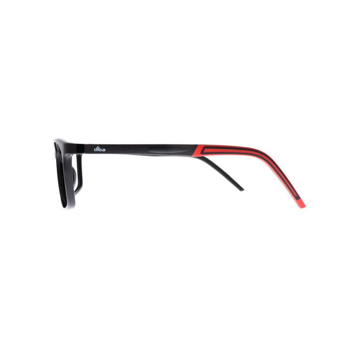 Diba 6009c1 For Unisex Eyeglasses Square black Size 56-19-146