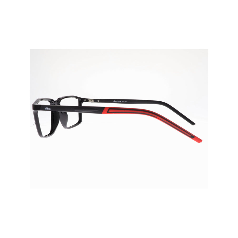 Diba 6010c1 For Unisex Eyeglasses Rectangle black Size 52-18-146