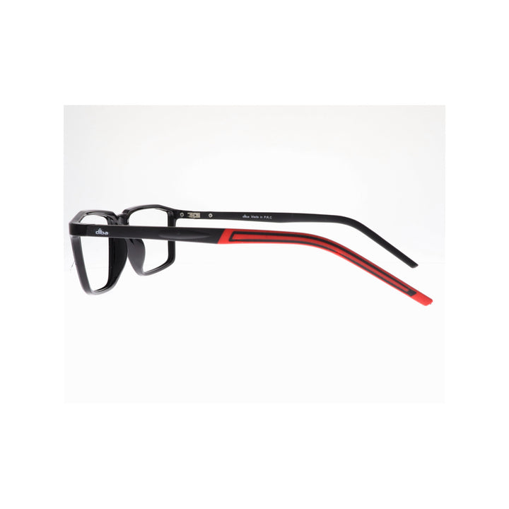 Diba 6010c1 For Unisex Eyeglasses Rectangle black Size 52-18-146