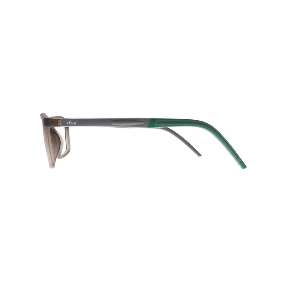 Diba 6010c7 For Men Eyeglasses Rectangle dark gray Size 52-18-146