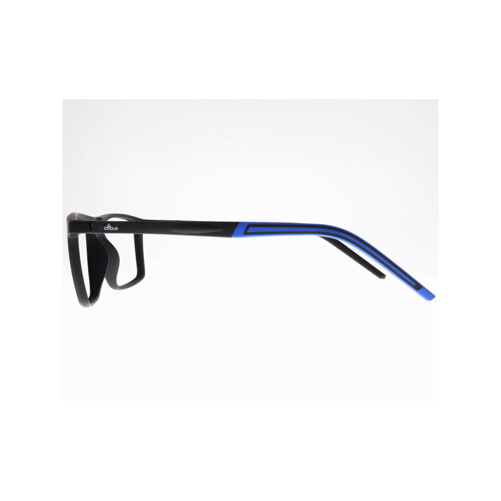 Diba 6011c2 For Unisex Eyeglasses Square matte black Size 53-19-146