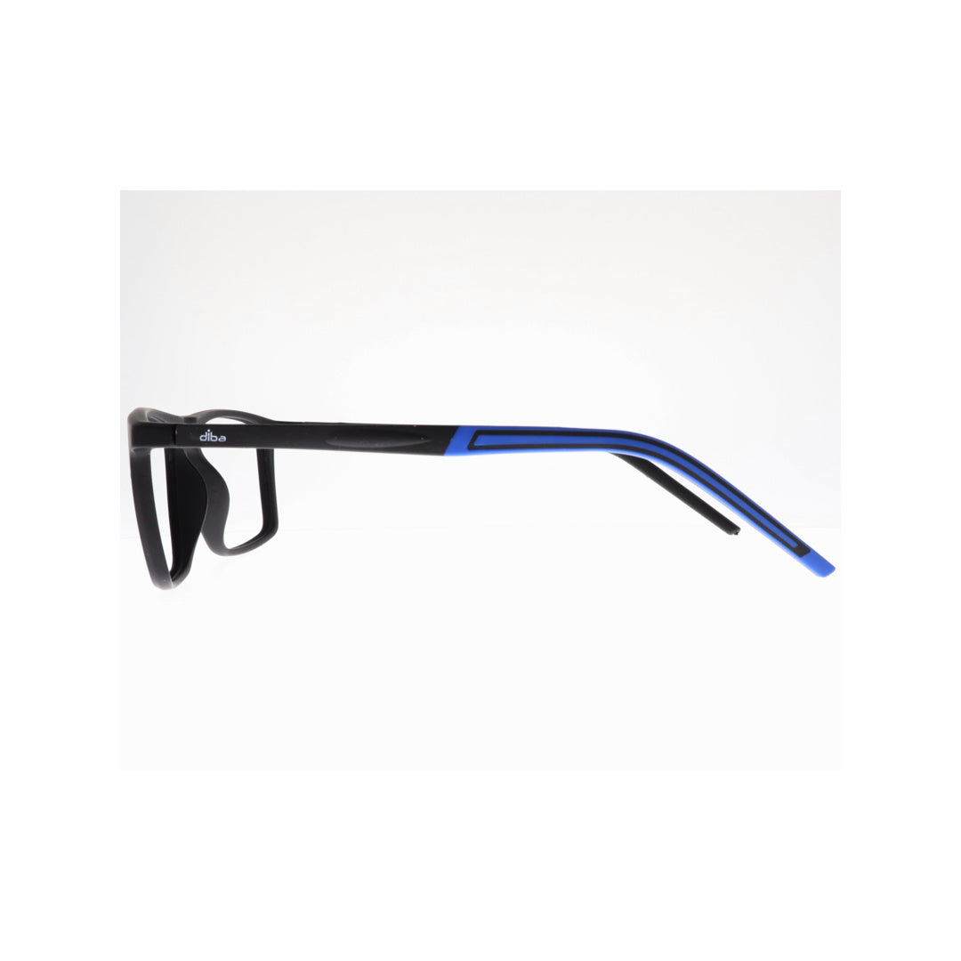 Diba 6011c2 For Unisex Eyeglasses Square matte black Size 53-19-146