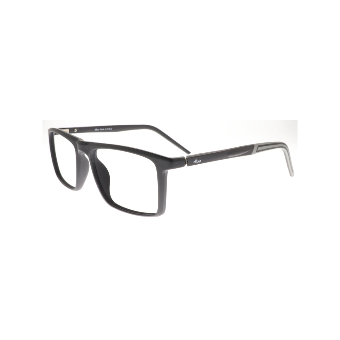 Diba 6011c3 For Men Eyeglasses Square matte black Size 53-19-146