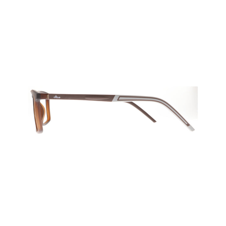 Diba 6011c4 For Men Eyeglasses Square matte brown Size 53-19-146