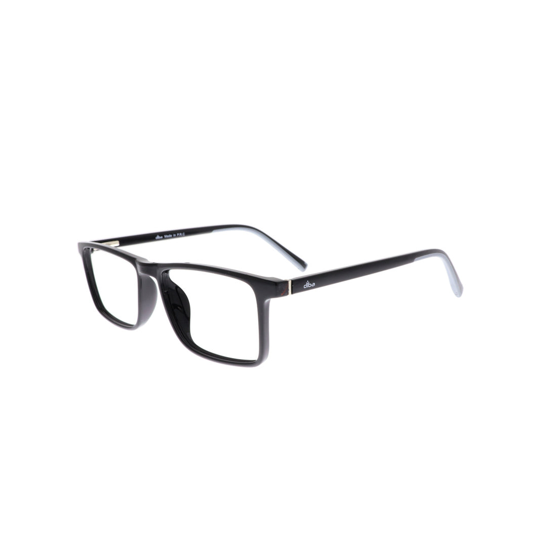 Diba 8702c1 For Men Eyeglasses Square black Size 50-16-145