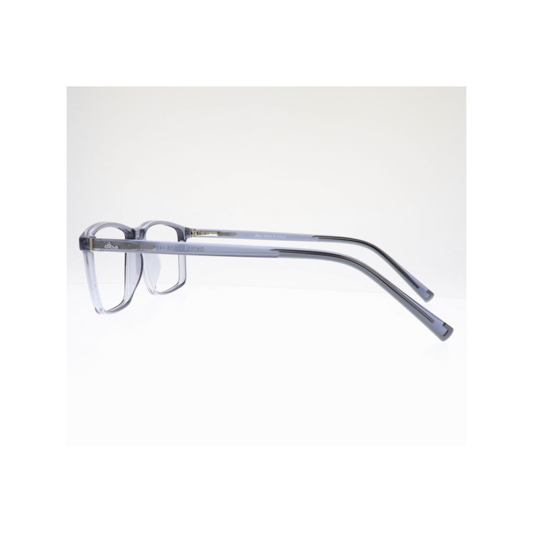 Diba 8703C3 For Unisex Eyeglasses Square GREY Size 53-18-145