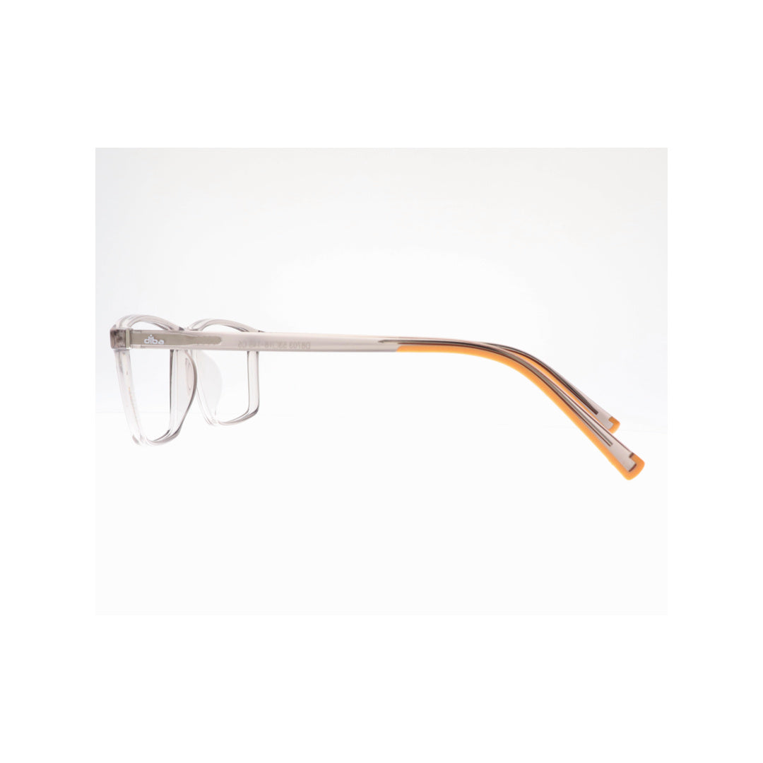 Diba 8703c5 For Unisex Eyeglasses Square light brown Size 53-18-145