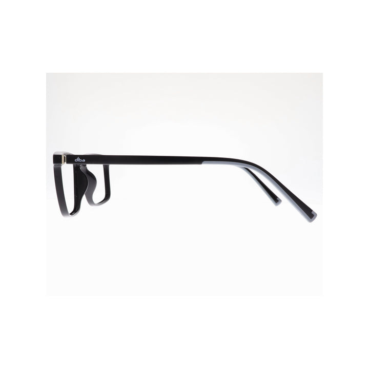 Diba 8704c1 For Unisex Eyeglasses Square black Size 52-16-145