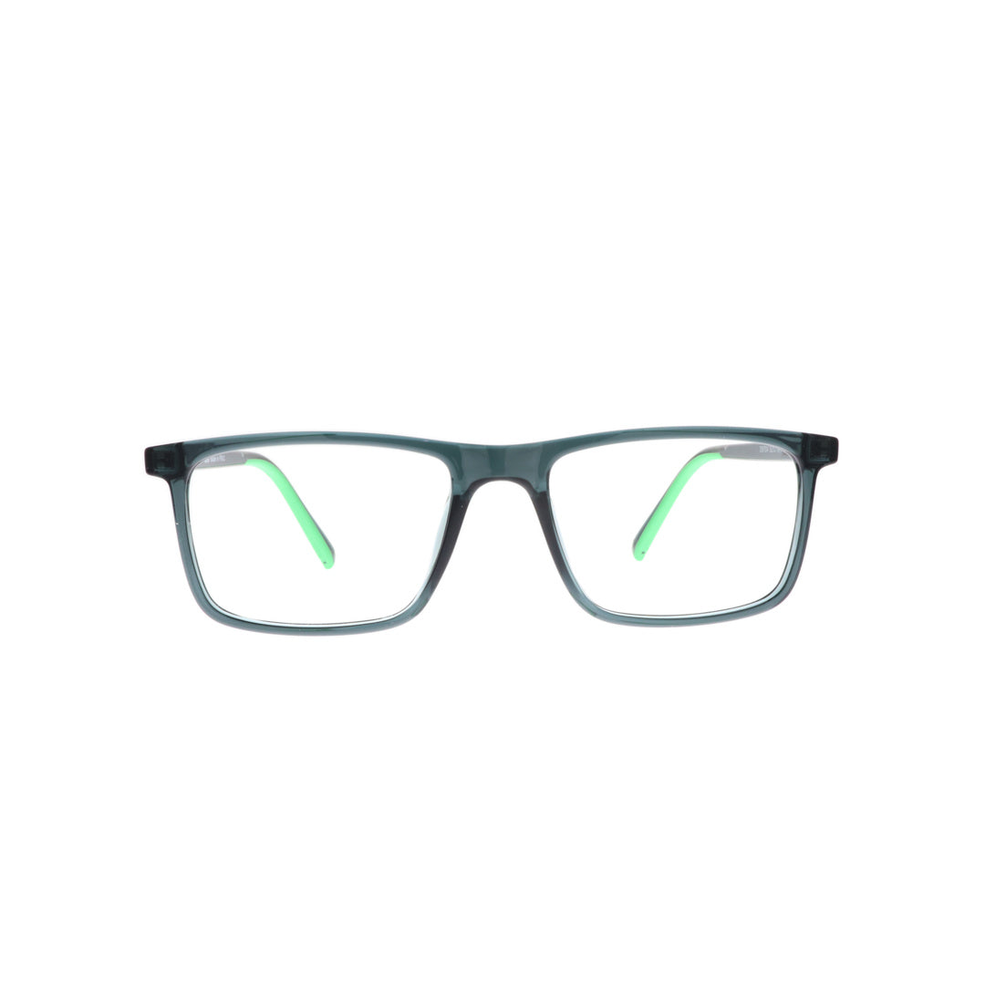 Diba 8704c6 For Unisex Eyeglasses Square green Size 52-16-145