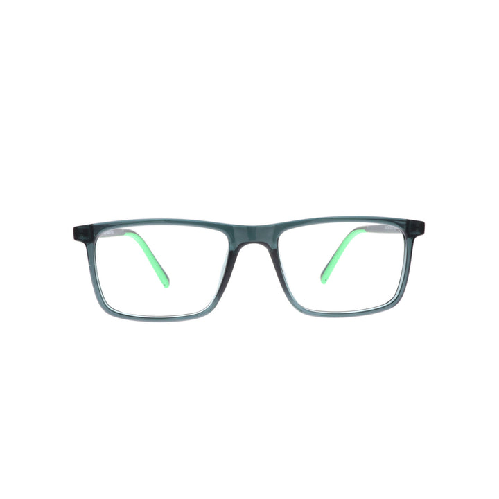 Diba 8704c6 For Unisex Eyeglasses Square green Size 52-16-145